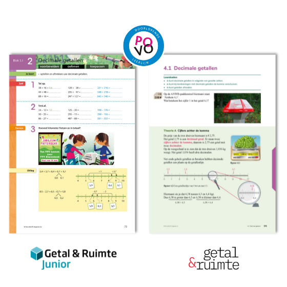 doorlopende leerlijn Getal & Ruimte Junior en Getal & Ruimte