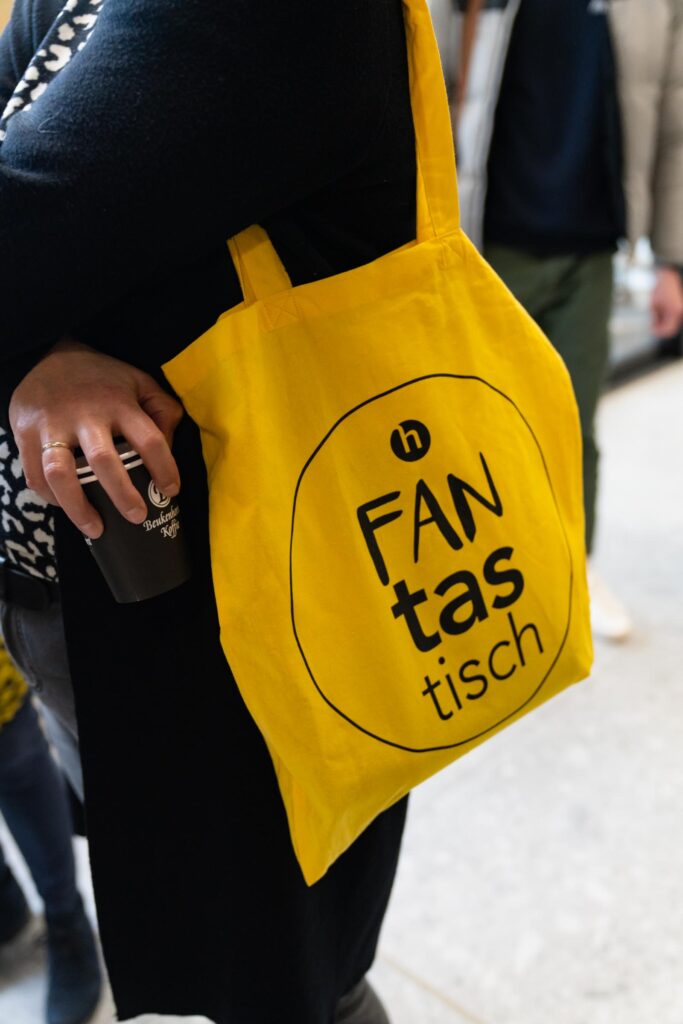 FAN Tas die Heutink uitdeelt op events