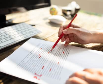 Toetsing op papier