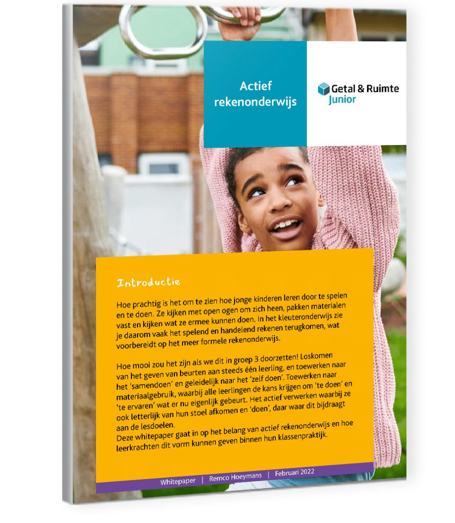 Cover actief rekenonderwijs