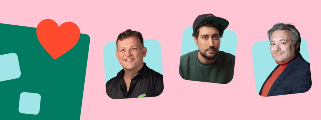 Noordhoff webinars over leerlingmotivatie - drie profielfoto's van de sprekers|Daniël Seesink|Dr. Surya Gayet|Pedro De Bruyckere - ©Speakers Academy Walter Kallenbach|