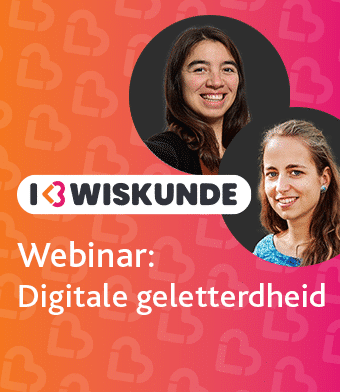 Wiskundewebinar digitale geletterdheid en wiskunde