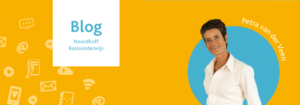 Header blog bewezen leermiddelen|Visual doorlopende leerlijn van basisonderwijs naar mbo|leerling met leraar basisonderwijs