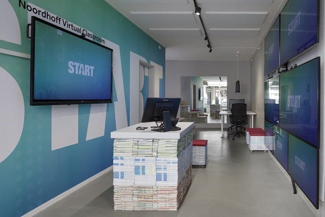 Overzichtsfoto Noordhoff Virtual Classroom in Utrecht|