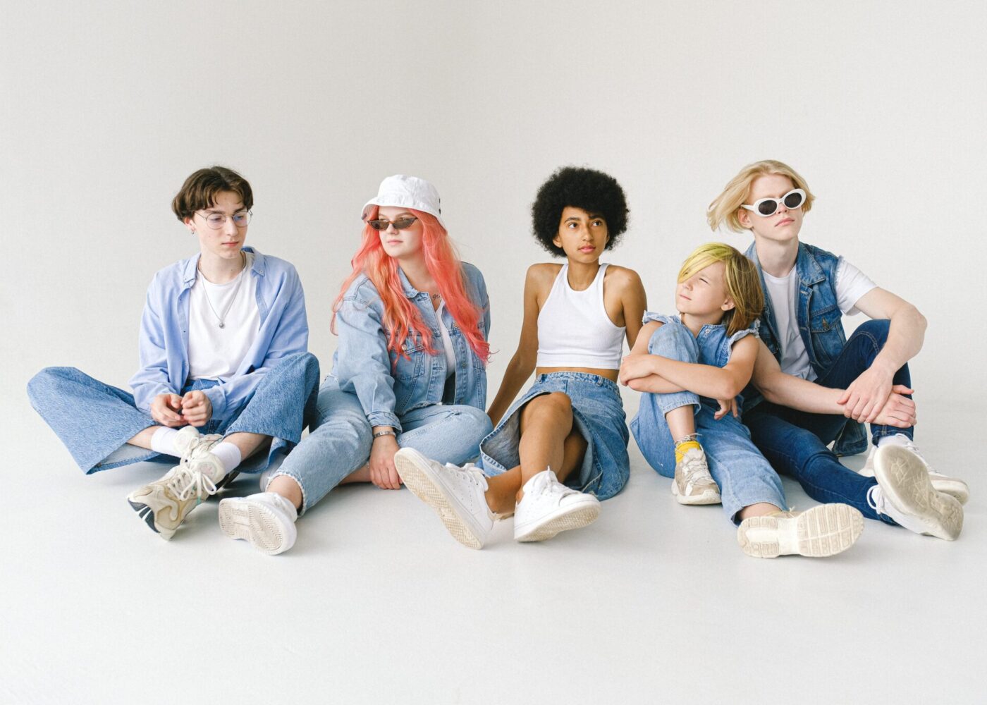 5 verschillende mensen uit de generatie z